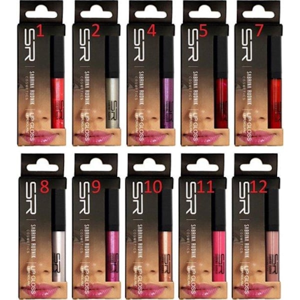 Sabrina Rudnik Cosmetics Läppglans (Färg 01) multifärg