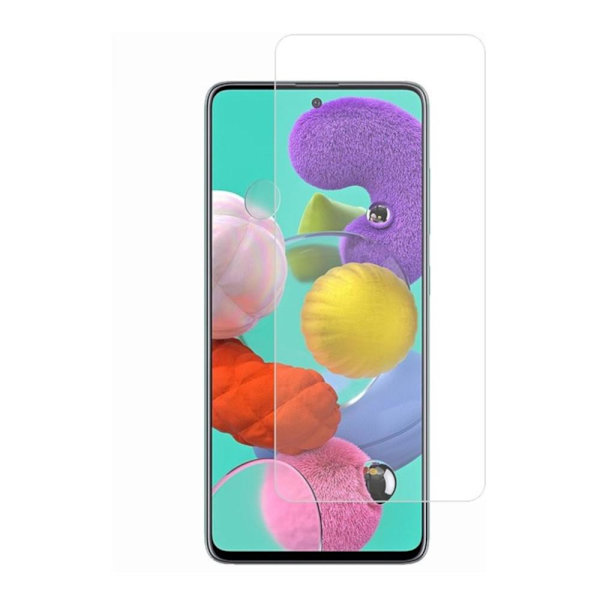 Colorfone Samsung Galaxy A71 Skärmskydd i Härdat Glas Transparent