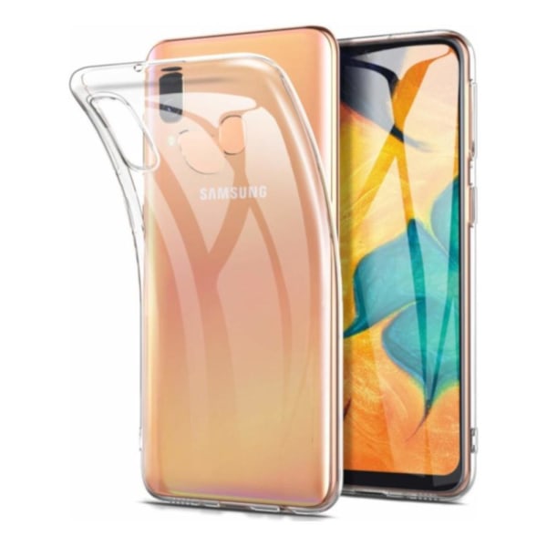 Cover Samsung Galaxy A60 -kuori (läpinäkyvä) Transparent