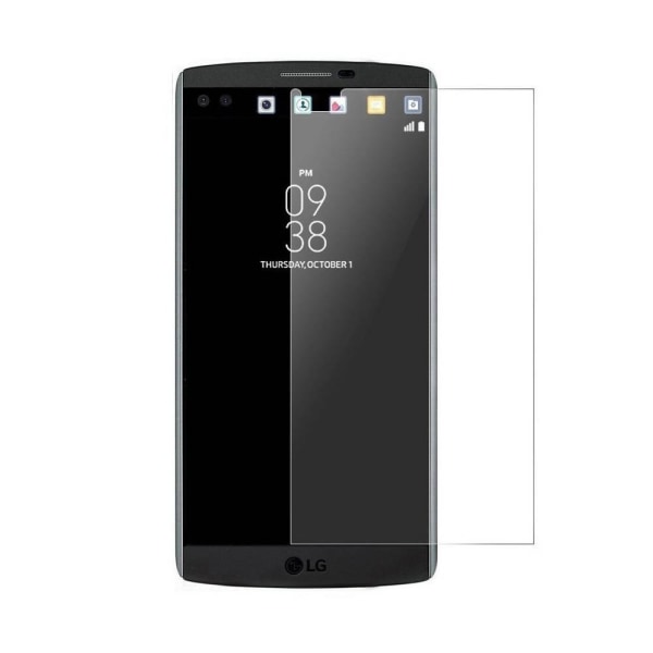 Colorfone LG V10 näytönsuoja karkaistua lasia Transparent