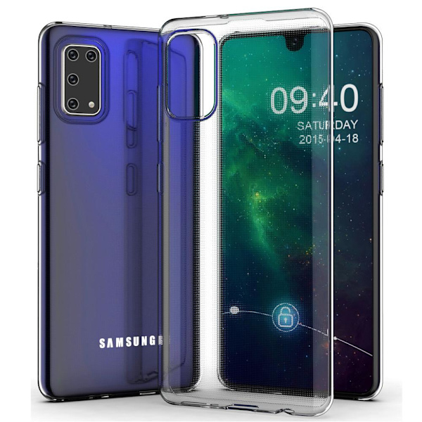 Cover Samsung Galaxy A41 -kuori (läpinäkyvä) Transparent