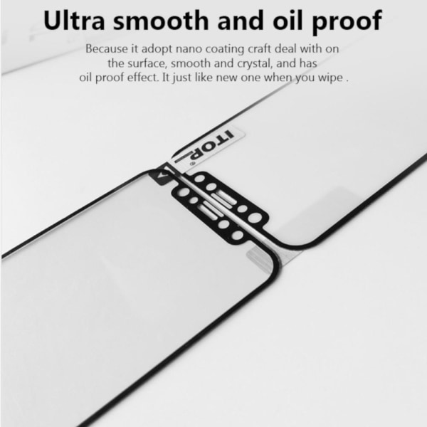 Itop Nano 7D Samsung Galaxy M20 musta näytönsuoja Transparent