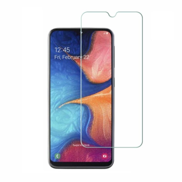 Colorfone Samsung Galaxy A20E näytönsuoja karkaistua lasia Transparent