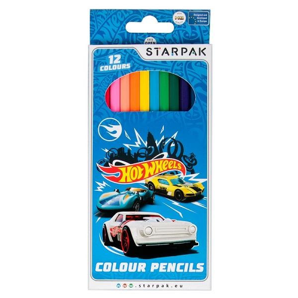 Starpak Hot Wheels - Färgpennor i Olika Färger (24-Pack) Multicolor