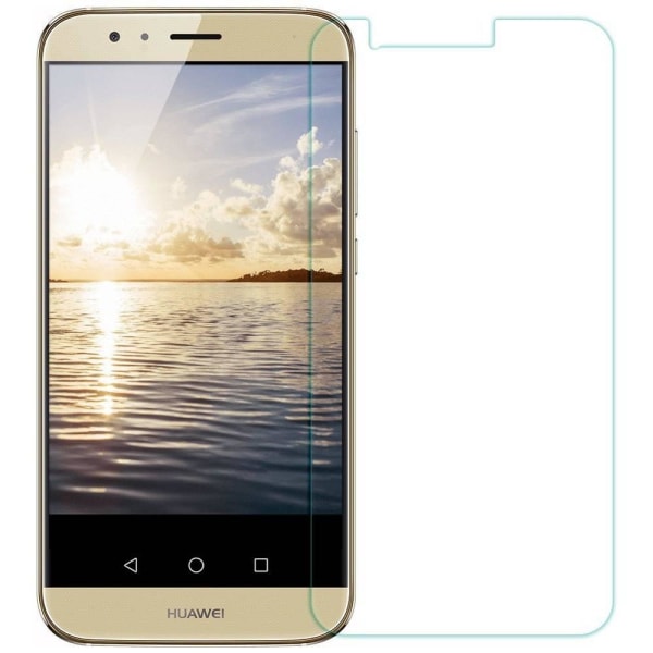 Colorfone Huawei G8 / G7 + näytönsuoja karkaistua lasia Transparent