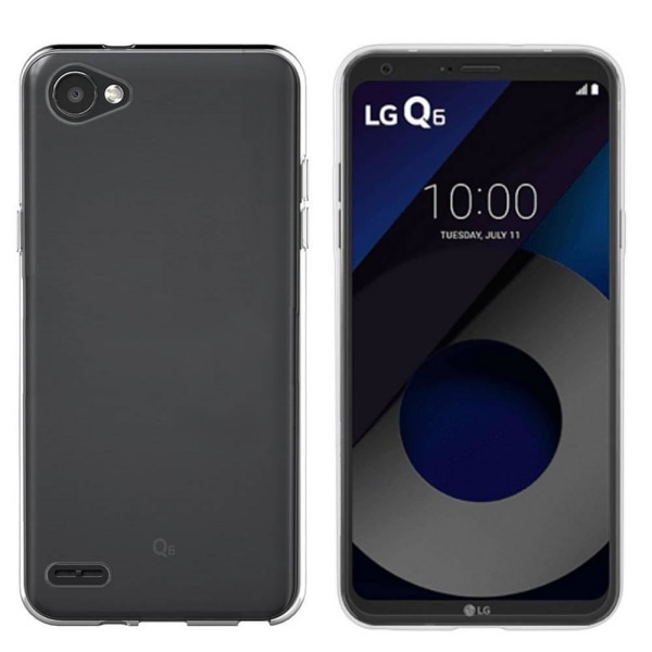 Colorfone LG Q6 Skal (Transparent) Transparent