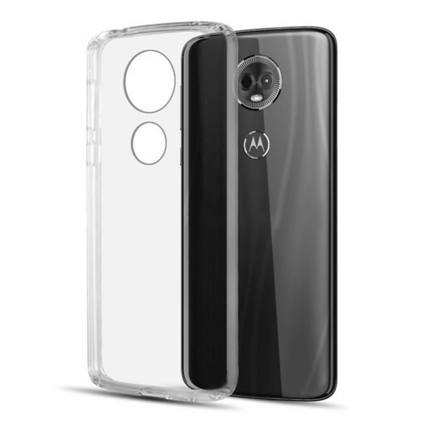 Colorfone Motorola Moto E5 Plus cover (läpinäkyvä) Transparent