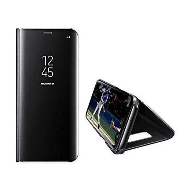 Colorfone Samsung Galaxy J6 Plus Cover Flip Case (musta) Black