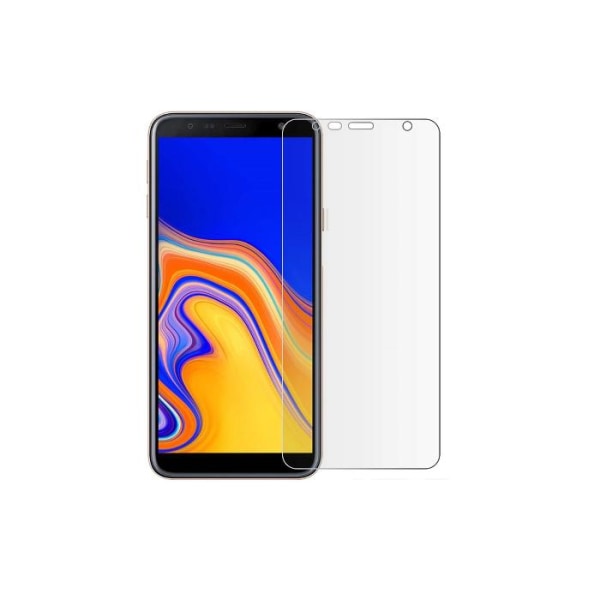 Colorfone Samsung Galaxy J4 Plus näytönsuoja karkaistua lasia Transparent