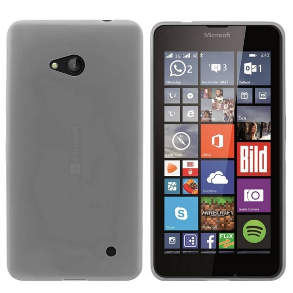 Colorfone Microsoft Lumia 640 LTE Cover (gennemsigtig) Transparent