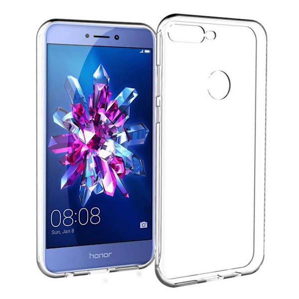 Colorfone Huawei Honor 7C cover (gennemsigtig) Transparent