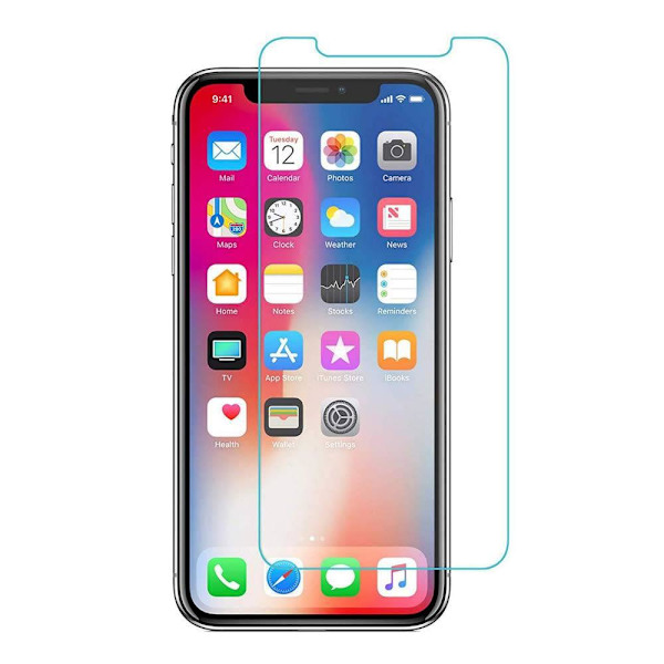 Colorfone iPhone 11 / iPhone XR näytönsuoja karkaistua lasia Transparent