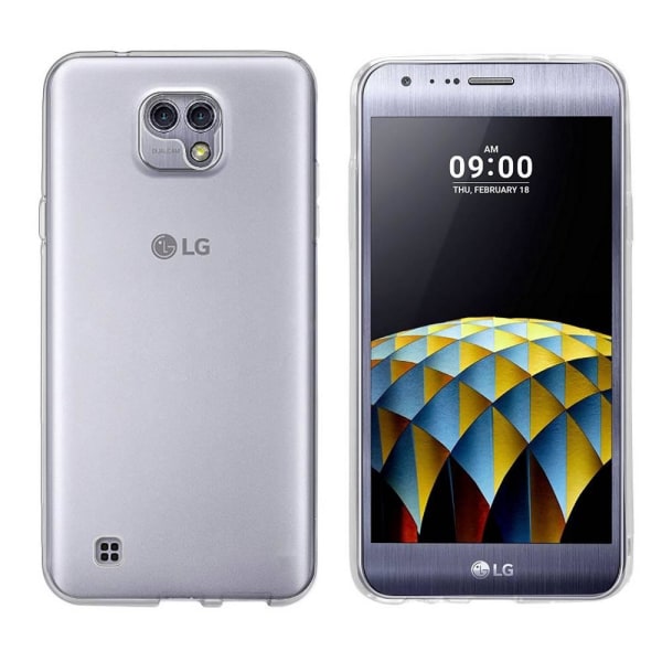 Colorfone LG X-näytön cover (läpinäkyvä) Transparent