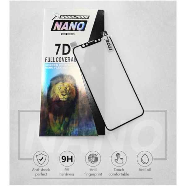 Itop Nano 7D Samsung Galaxy M20 Black Skärmskydd Transparent