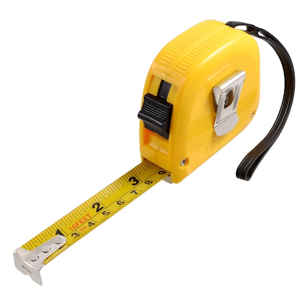 Måttband - 5M / 16ft (Gul) Yellow