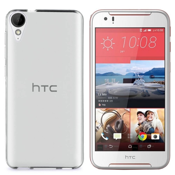 Colorfone HTC Desire 830 Cover (gennemsigtig) Transparent