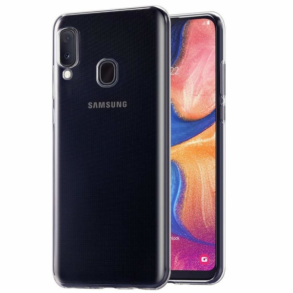 Colorfone Samsung Galaxy A20E (gennemsigtig) Transparent