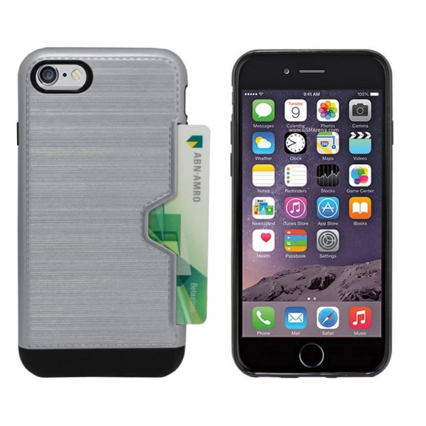 Colorfone iPhone 8 Plus / 7 Plus Card Skin (Grå) grå