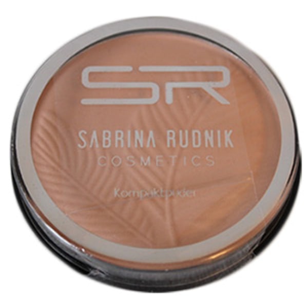 Sabrina Cosmetics Compact Powder (farve #1) Light brown
