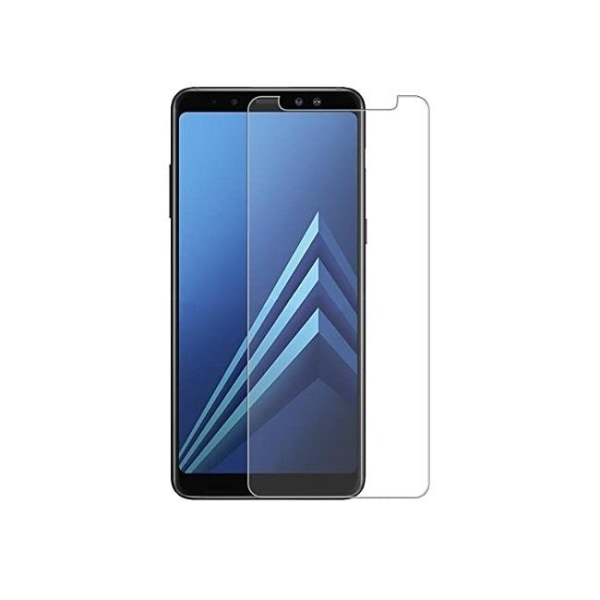 Colorfone Samsung Galaxy A8 Plus 2018 näytönsuoja karkaistua lasia Transparent