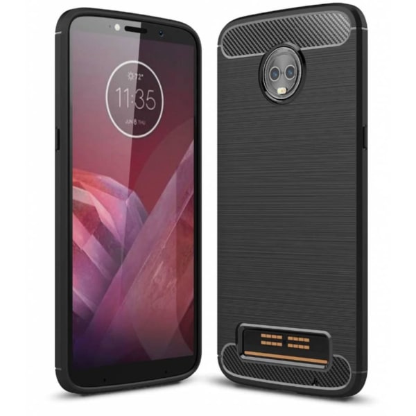 Colorfone Motorola Moto Z3 Play Case Armor 1 (musta) Black