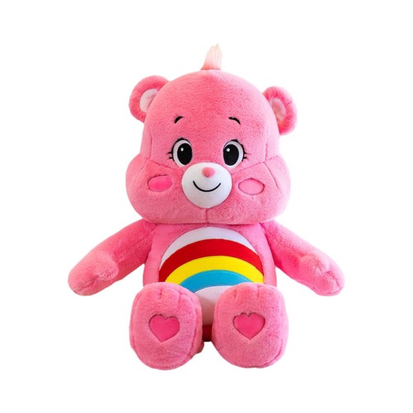 Lovely Care Bears Plyschleksaker Care Bear Plyschleksaker Rainbow Bear S pink 25cm onesize