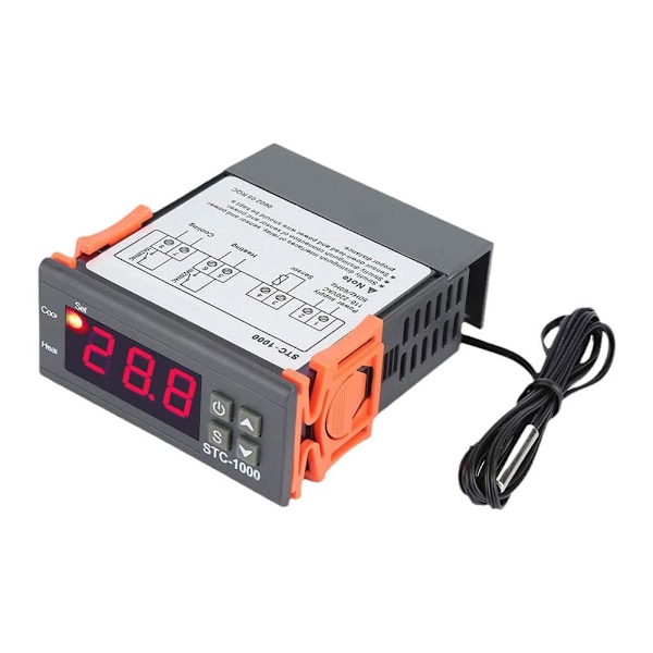 STC 1000  24V 220V Digital temperaturregulator termostat C 1pcs