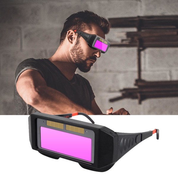 2022 nya brinnande svetsglasögon -SXE blackA One-size