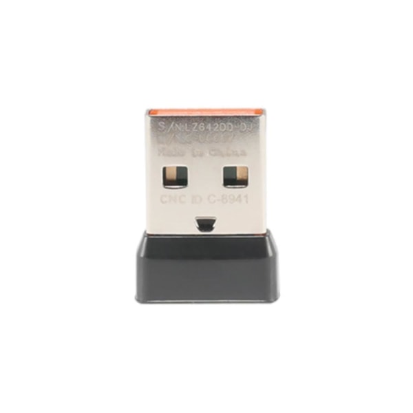 Trådlös dongelmottagare USB -adapter för Logitech mustangentbord blackA Single channel