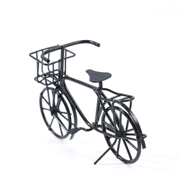 Dockhus Miniatyr-Svart Metal Cykel-Bike Garden 1:12 Skala 2766 | Fyndiq
