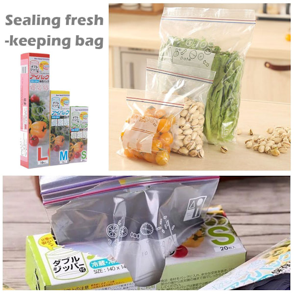 Vacuum Sealer Bags Vac Seal Dry Wet Pack Food Saver förvaringspåse M 15 pcs