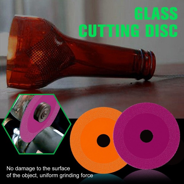 Glass Cutting Disc Thin Saw BladeWheel Glass Ceramic Cutting for purple one-size