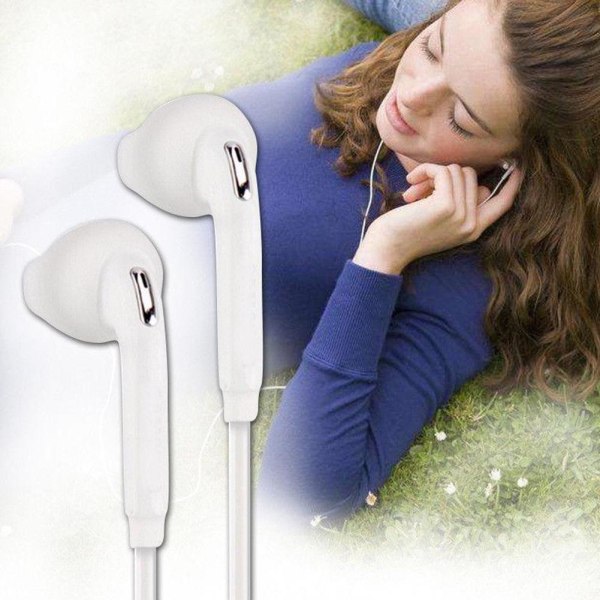 Brusreducerande handsfree-hörlurar med mikrofon white one-size