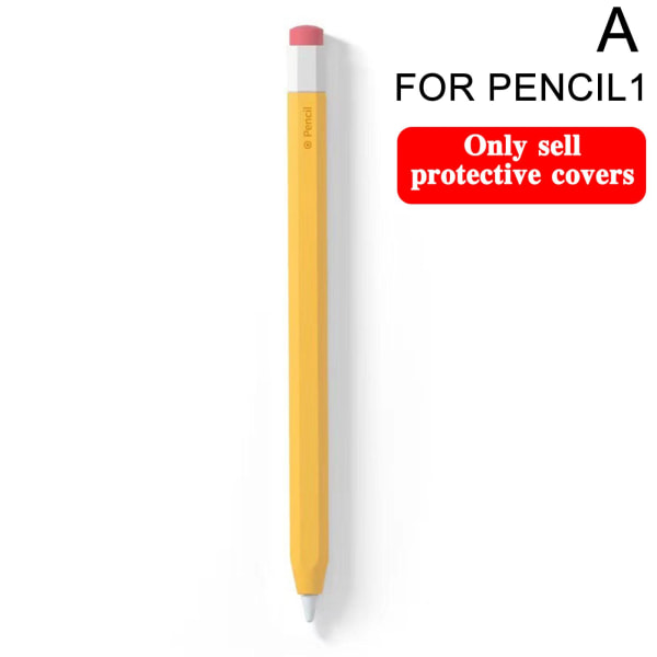 För Apple Pencil 1st 2nd Gen Case iPad Pen yellow For Pencil1