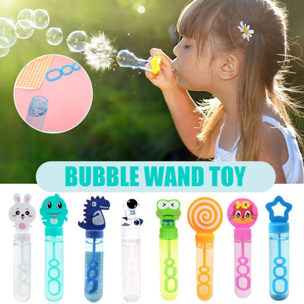 Söt Bubble Wand Toy Cartoon Bubble Toys för barn Bubble Stick B G ONE-SIZE