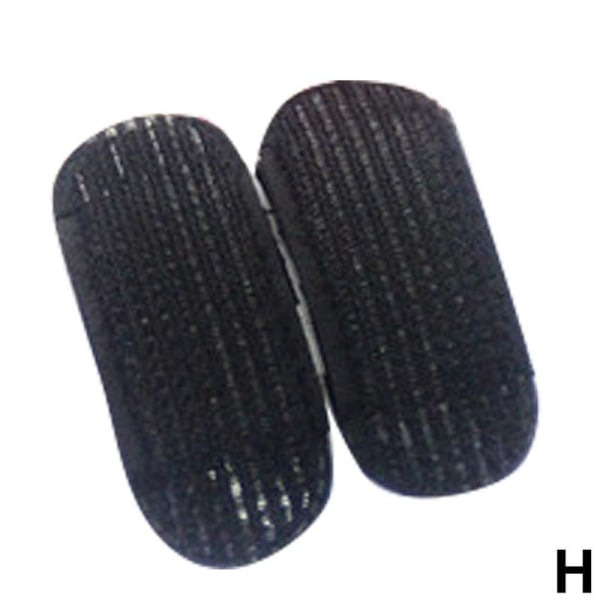 Invisible Hair Volume Öka Fluffy Puff Sponge Pad Clip NYHET S black Breathable