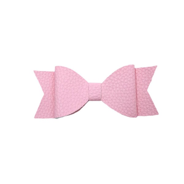 Söt Barbie rosa rosett paljett slips slips dekoration för Tumble sequin pink one-size