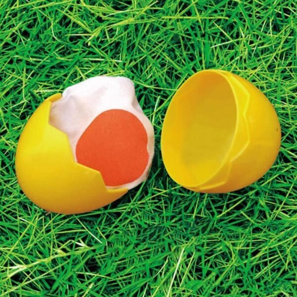 Ägg och sked Race Game Easter Kids Outdoor Garden Retro Balance red one-size