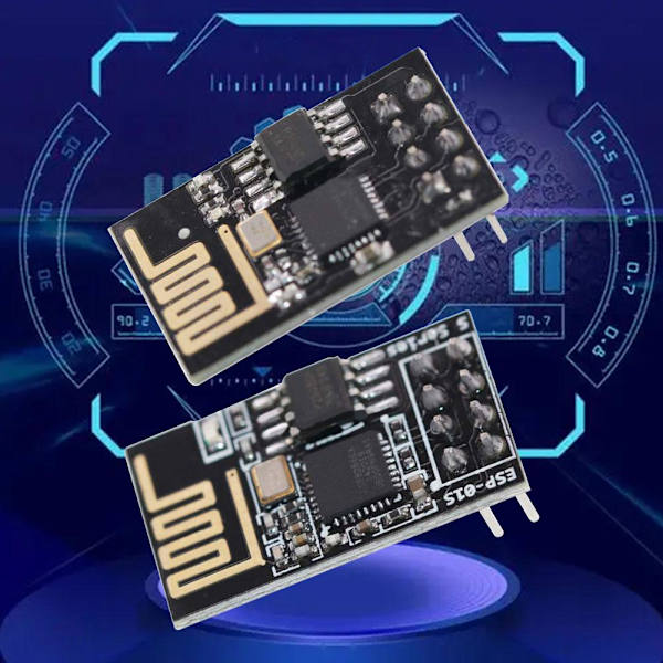 ESP8266 ESP01/01S Seriell WIFI Trådlös Transceiver Modul Adapt BLACKA