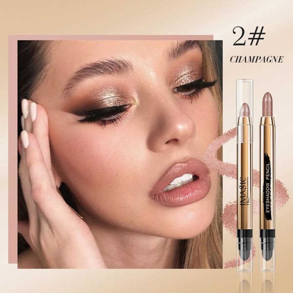 Ögonskugga Penna Glitter Matt Highlighters Silkworm Blush Bright