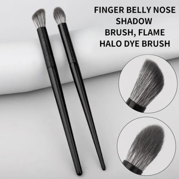 Professionella Makeup Borstar Finger Belly Head Cover Face Foundat finger belly concealer brush 1pcs