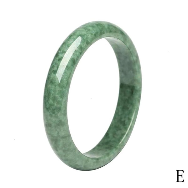 Naturligt Jade Armband, Healing Energy Hand Cutting Green Jade St greenE null
