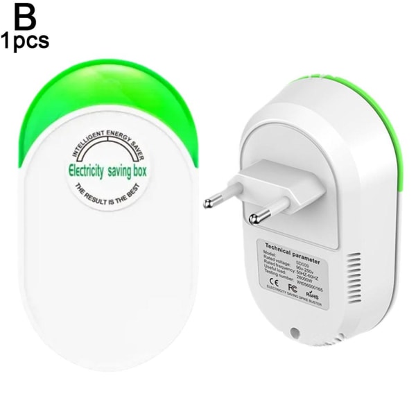 1st Pro Power Saver Energikontakt Spara Smart Home Batterisparare H whiteB UK PLUG