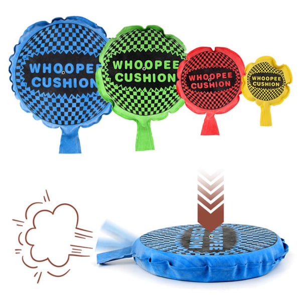 Självuppblåsande Whoopee-Cushion Joke Prank Party Toy Fart Whoopie s one-size