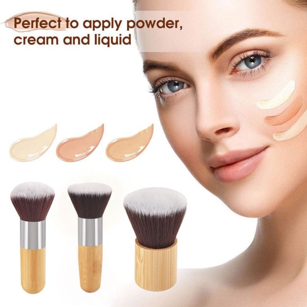 Makeup Brush Foundation Face Powder Liquid Cosmetics Kvinnlig hud Multi-colorA small powder 