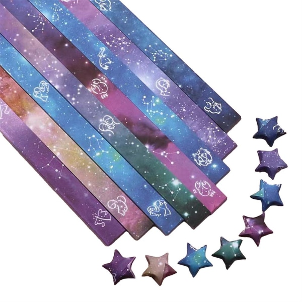 540/560 ark Star Origami Paper Multiple Star Paper Strip Orig Twelve constellations 560pcs