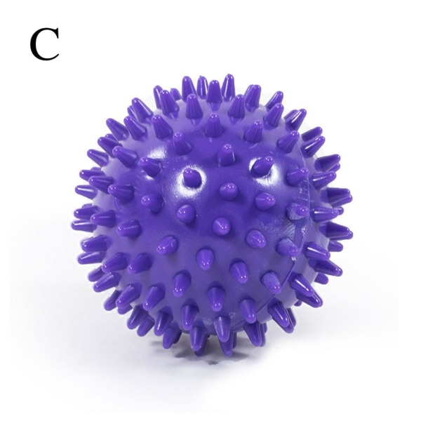 Fascialbollar, fotmassagebollar, yoga-igelkottsbollar, livmoderhals purple 7.5cm/2.95in