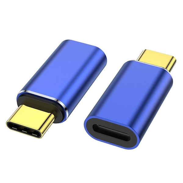 Lightning-hona till USB-C-hane adapter för IPhone15 PD-data blue Aluminum alloy