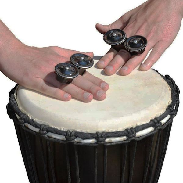 Finger Jingle Tambourine Percussion Tambourines Half Handheld Ta 387c