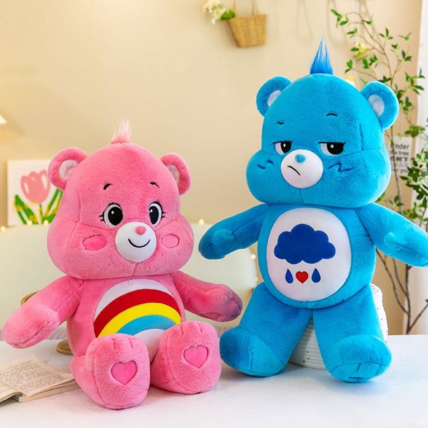 Lovely Care Bears Plyschleksaker Care Bear Plyschleksaker Rainbow Bear S pink 25cm onesize